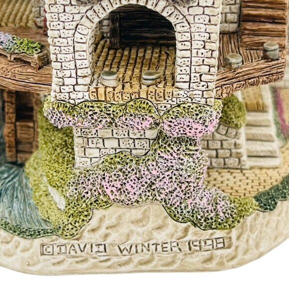 David Winters Cottages Collectors 1999 Watt's Cottage Original Box Mint - Picture 4 of 16